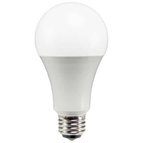California Quality LED A21 Lamp E26 – 5.2″, 17W, 27K
