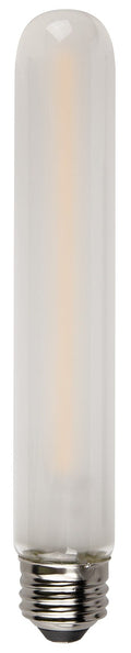 LED Classic Filament T10 Lamp Sandblasted – 3.3″, 3W, 24K