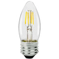 LED Filament High CRI Lamp E26 Clear Blunt – 1.4″, 5W, 50K