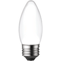 AmberGlow White Filament B11 Lamp E26 Frost – 1.4″, 3W, 24K
