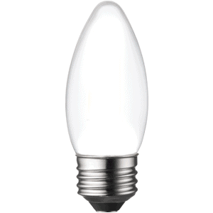 LED Filament High CRI Lamp E26 Frosted Blunt – 1.4″, 5W, 27K