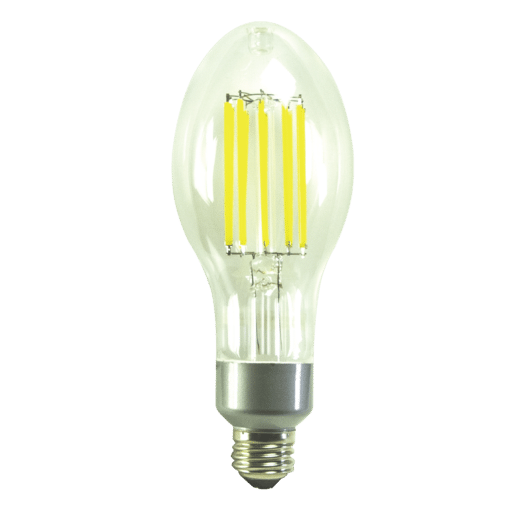 High Lumen LED Filament Lamp, Clear – 7.6″, 24W, 40K