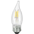 AmberGlow White Filament F11 Lamp E26 Clear – 1.4″, 4W, 24K