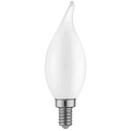 AmberGlow White Filament F11 Lamp E12 Frost – 1.4″, 4W, 24K