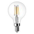 California Quality LED G26 Lamp E26 Clear – 4.5″, 4.5W, 27K