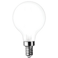LED Filament High CRI G16 Globe Lamp E12 Frosted – 2″, 3W, 27K