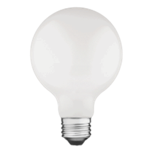 LED Filament High CRI G25 Globe Lamp E26 Frosted – 3.2″, 4W, 40K