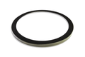 LED Slim Circle Flush Mount Matt Black Ring – 9″, 18W