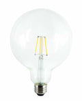 AmberGlow White Filament G40 Lamp E26 Clear – 5″, 4.5W, 24K