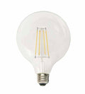 LED Classic Filament Globe Lamp E26 Base, Clear – 4.9″, 4.5W, 22K