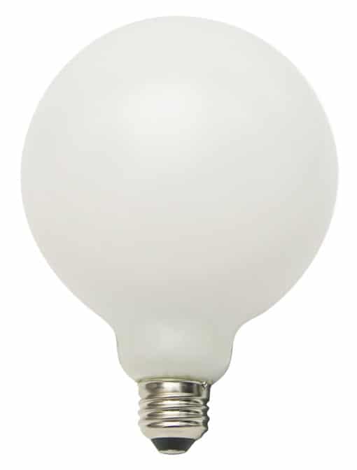 LED Filament High CRI G40 Globe Lamp E26 Frosted – 5″, 4.5W, 40K