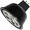 LED MR16 Lamp GU 5.3 FL Black – 1.8″, 6.5W, 27K