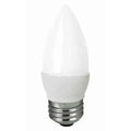 Elite LED Deco Lamps E26 Frosted Blunt – 3.8″, 5W, 27K