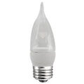 Elite LED Deco Lamps E26 Clear Flame – 3.8″, 3.5W, 27K