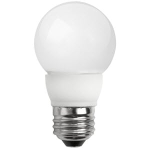 LED Dimmable Globe Lamps E26 Frost – 3.5″, 3.5W, 24K