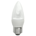 Elite LED Deco Lamps E26 Clear Blunt – 3.8″, 5W, 27K